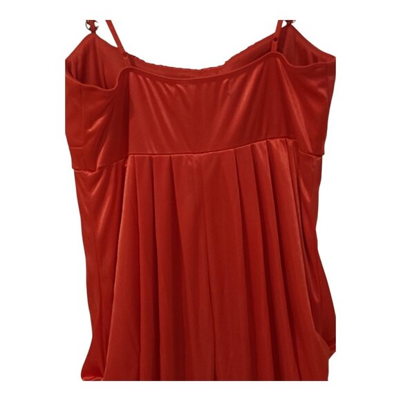 Junior's Appropriate Behavior Bubble Dress Pink Salmon Size Medium - Picture 3 of 16